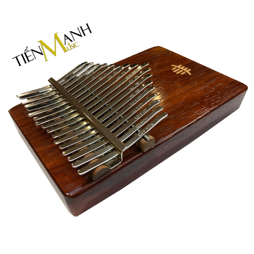 Đàn Kalimba 17 Phím Hluru KF-RR - Kèm hộp chống sốc, Pickup KFRR