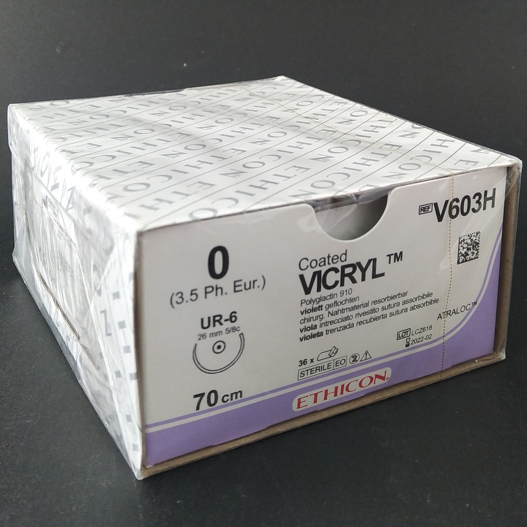 Chỉ phẫu thuật Vicryl 0
