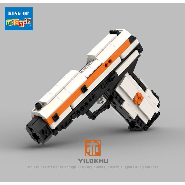 Đồ Chơi Lắp Ráp Kiểu LEGO CSGO Mô Hình Lục M1911 Asiimov Với 700+ Mảnh Ghép - Bản Thiết Kế Tiêu Chuẩn Của Kevin183