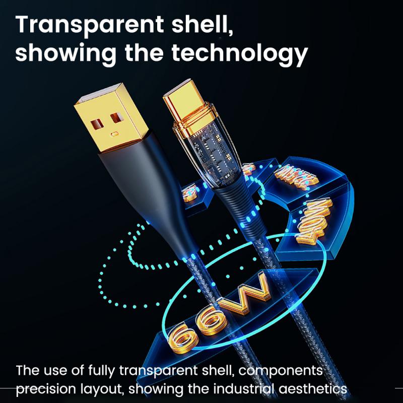 Cáp sạc nhanh ELOUGH USB C chíp kép 5A 100W