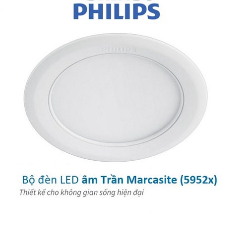 Đèn Philips downlight 59521 MARCASITE 100 9W