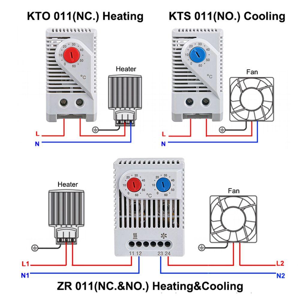 Thiết Bị Điều Chỉnh Nhiệt KTO011 KTS011 DIN