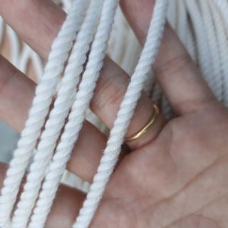 Dây Macrame Cotton 3 Xoắn Mềm