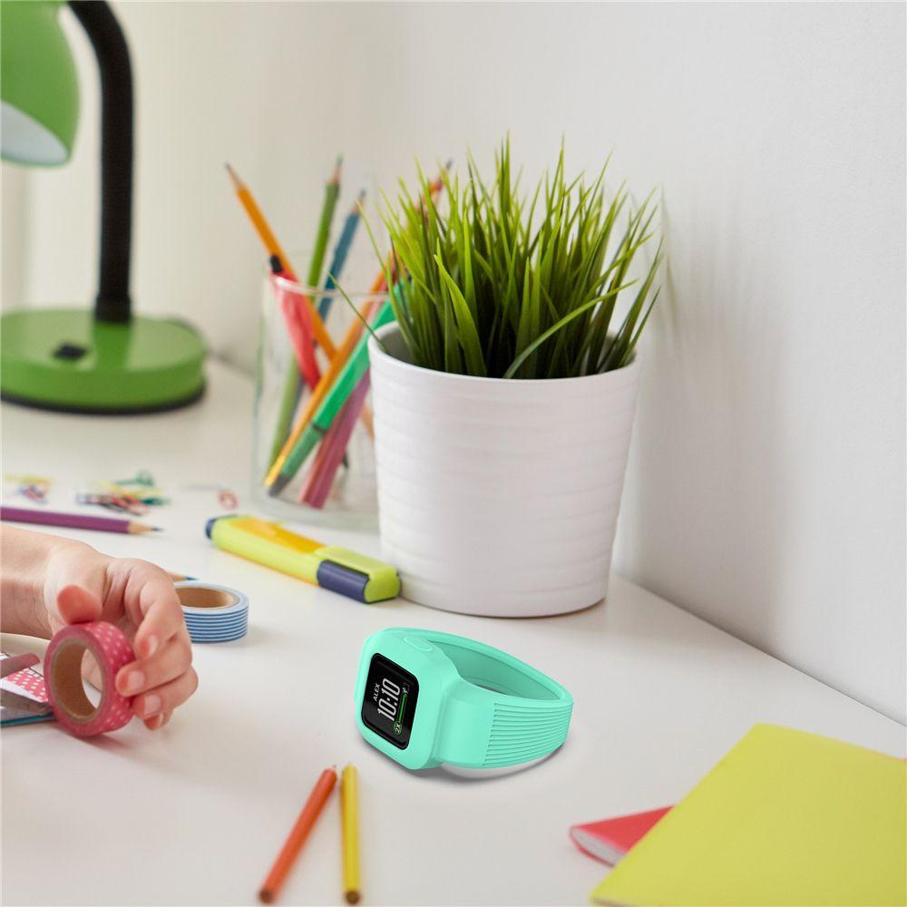 BEBETTERM Dây Đeo Thay Thế Bằng Silicone Mềm Không Khóa Cho Garmin Vivofit JR 3 GarminFit JR3