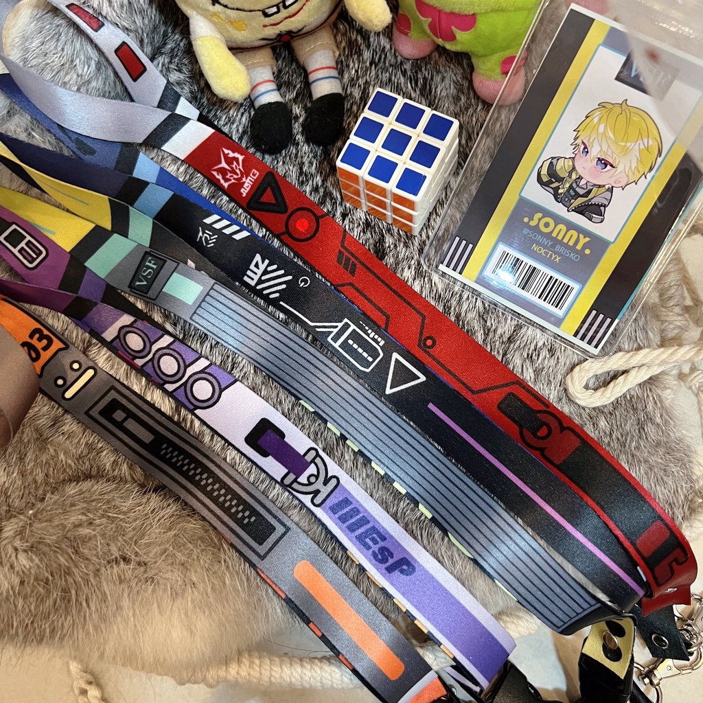 Dây đeo thẻ Luxiem Noctyx và Shoto