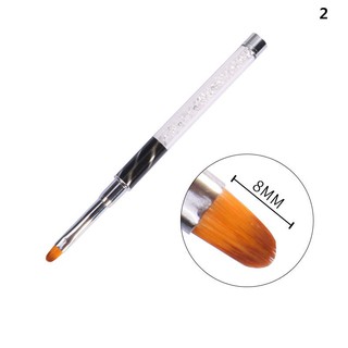 Cọ đắp gel cán đá chuyên dùng đắp gel móng.