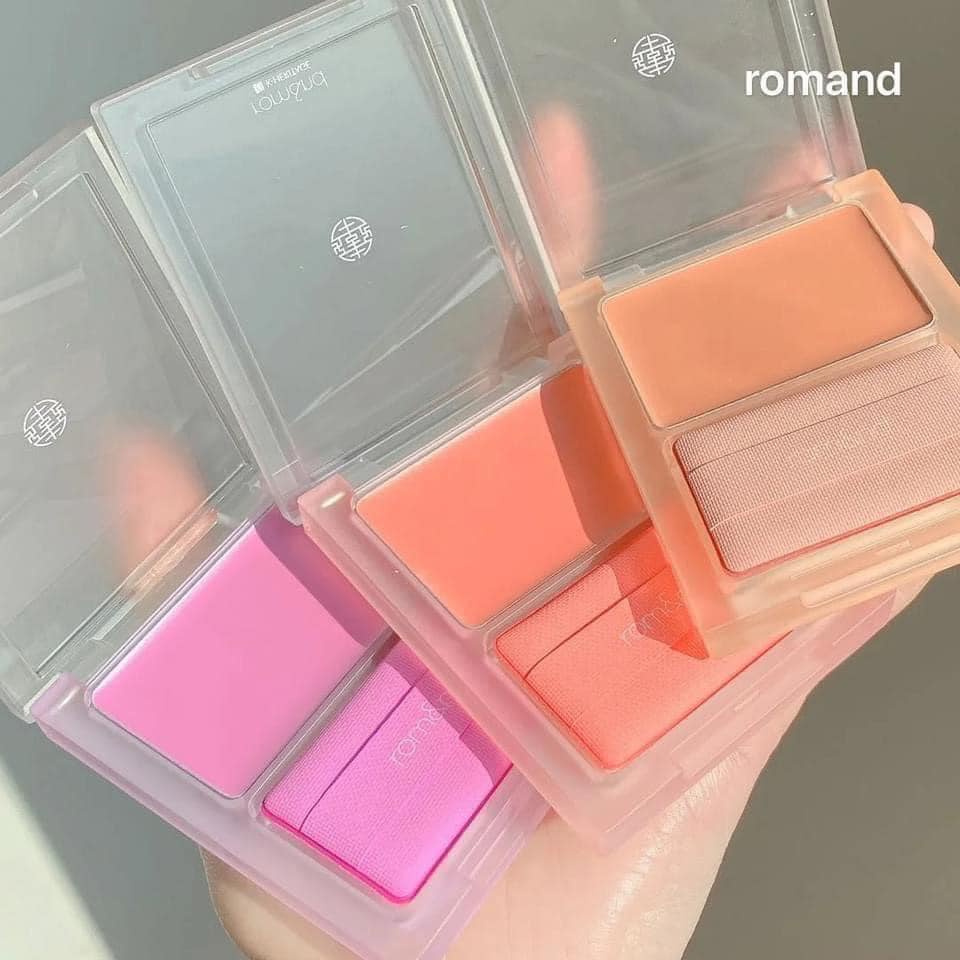 Má hồng dạng kem Romand See-Through Melting Cheek
