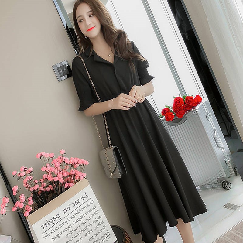 NRVP Đầm vải chiffon thời trang Pháp phong cách xuân hè 2020 cho nữ