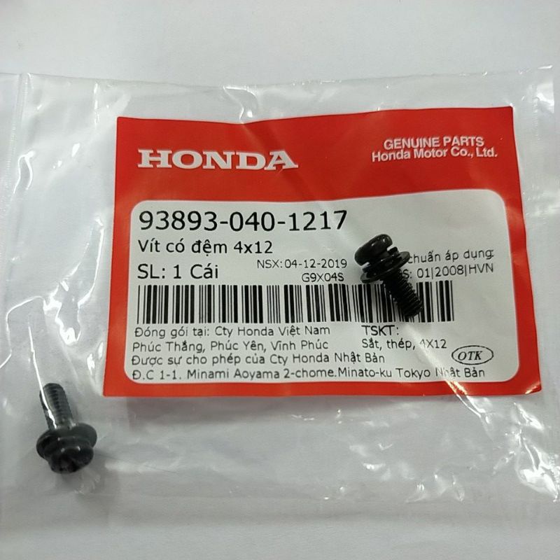 Ốc bắt Stop tay thắng Honda