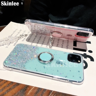 Skinlee Case for OPPO Reno 4 Pro Glitter Starry Sky Bling ...
