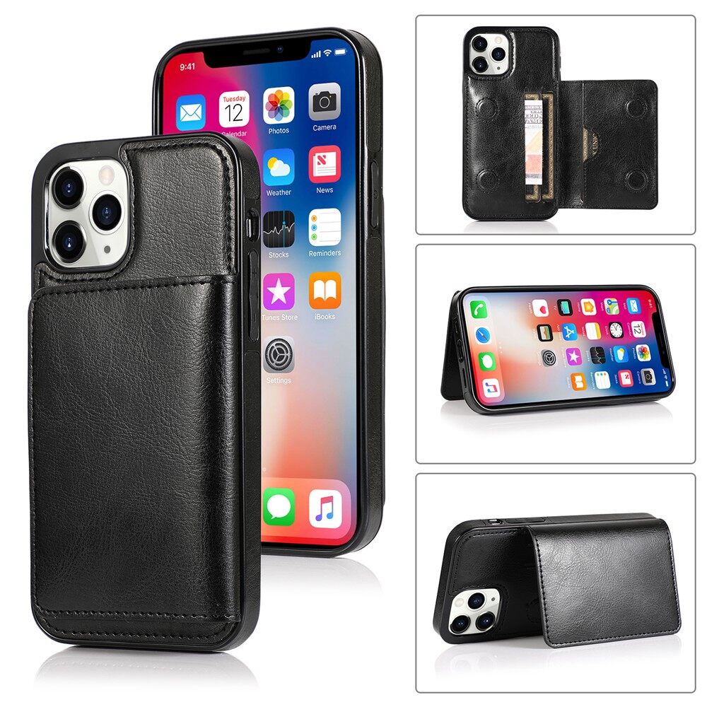 Ốp Điện Thoại Da Gập Phối Ví Đựng Thẻ Dành Cho iPhone 13 Pro Max 13 Pro 13 Mini 13