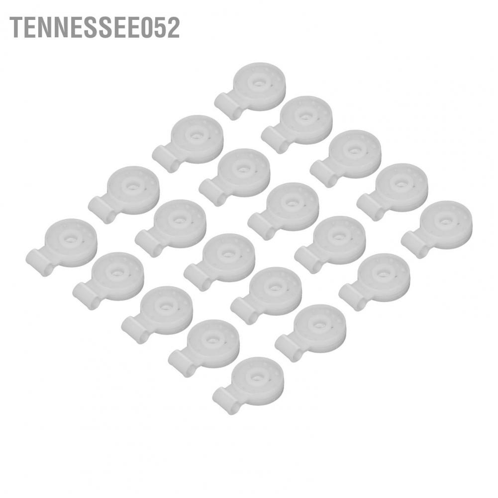 Tennessee052 20 cái Lưới che nắng Kẹp lưới hình tròn vải cố định phim trong nhà kính cho Lều Phụ kiện