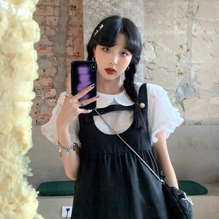 [ CÓ TÁCH LẺ ] Set babydoll đen trắng