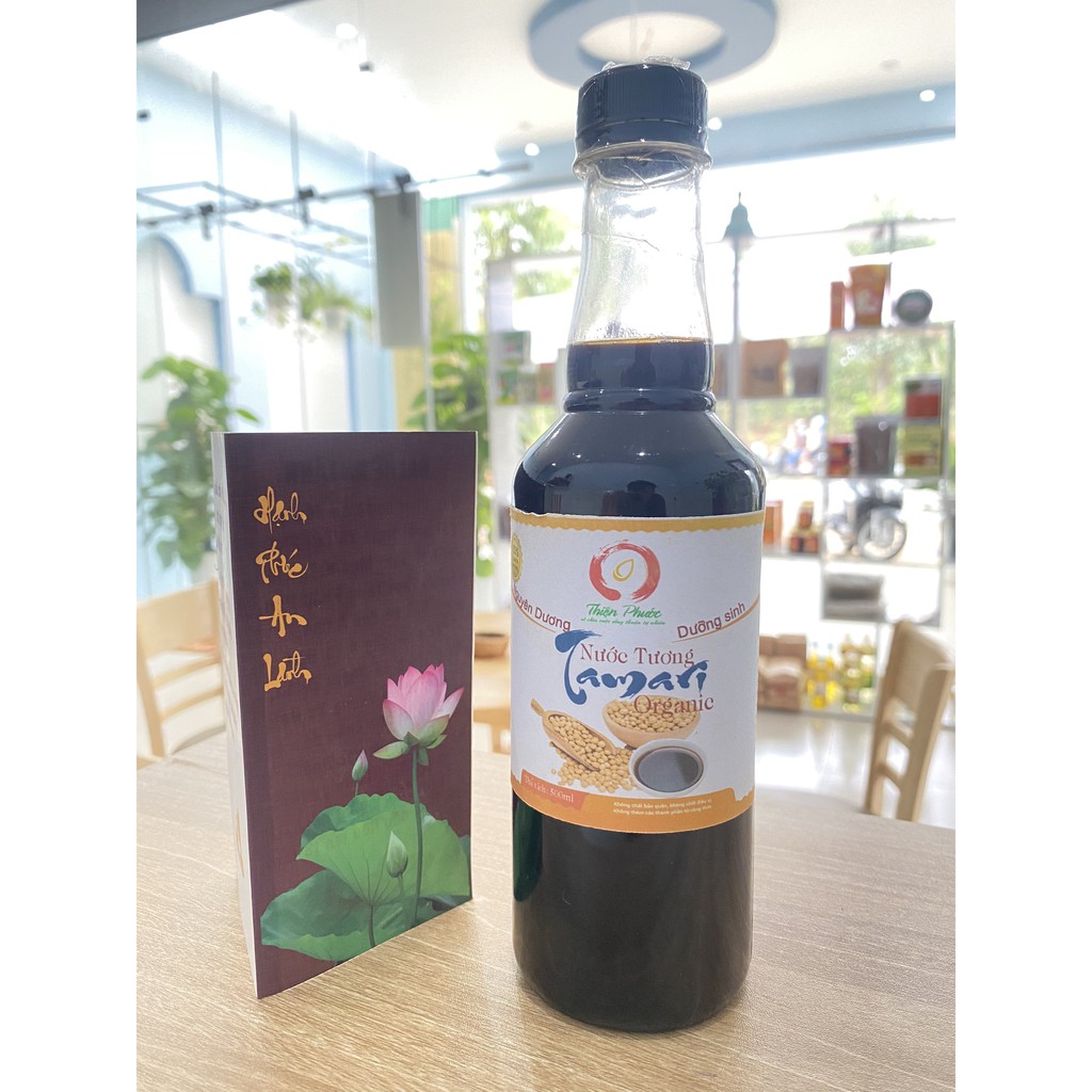 Nước Tương Tamari 3 năm Thực Dưỡng (500ml) - Không hóa chất, phụ gia