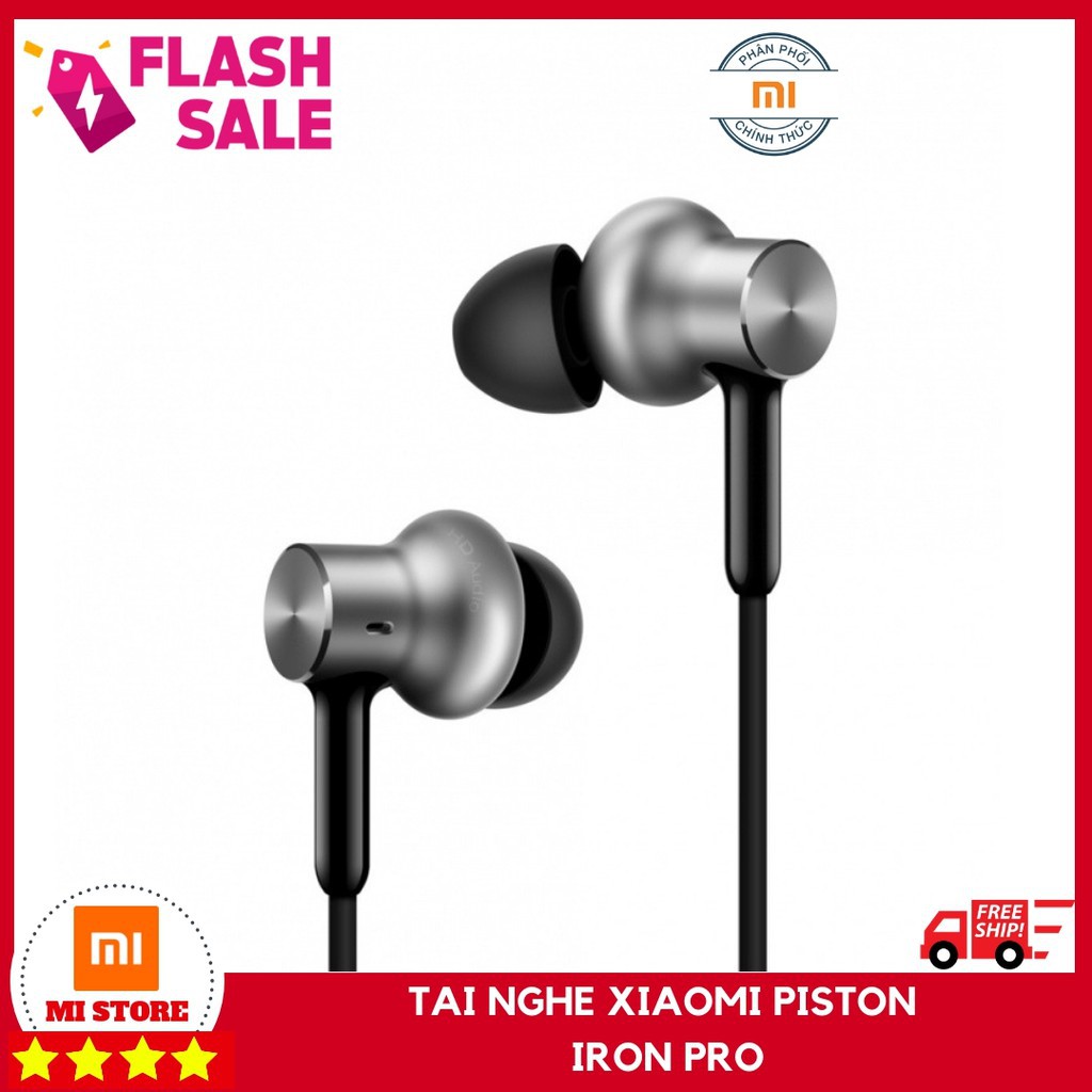 TAI NGHE XIAOMI PISTON IRON PRO - Hàng chính hãng Xiaomi - tcs