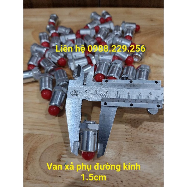 Van xả phụ nồi áp suất ga đường kính 15mm
