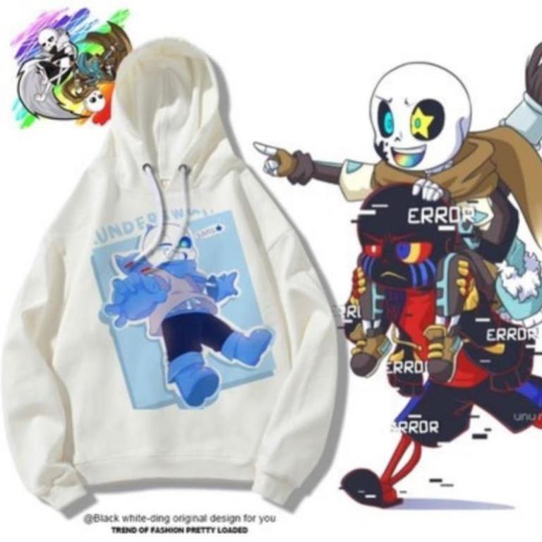 - Áo Hoodie Nam Nữ Sans trong game Undertale /uy tin chất lượng