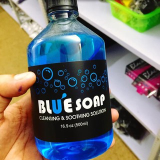 Nước rửa vệ sinh hình xăm blue soap 500ml