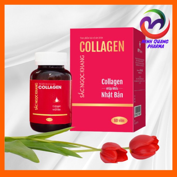 Viên uống COLLAGEN SẮC NGỌC KHANG - Collagen từ Nhật Bản, làm đẹp da, chống lão hóa.