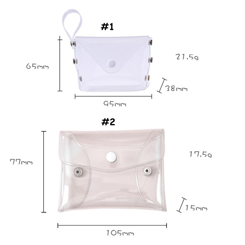 Hộp Đựng Bút Bằng Nhựa Pvc Trong Suốt Kháng Nước Tiện Dụng