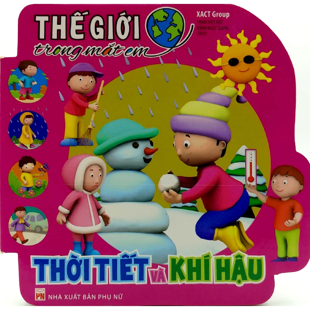 Sách - Thế Giới Trong Mắt Em - Thời Tiết Và Khí Hậu