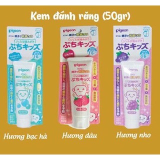 Kem đánh răng pigeon nuốt được cho bé yêu