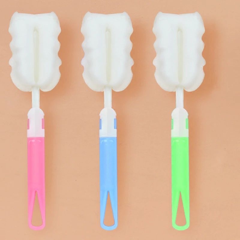 Bàn Chải Bọt Biển Mềm Cán Dài Có Thể Tháo Rời Đa Năng Tiện Dụng