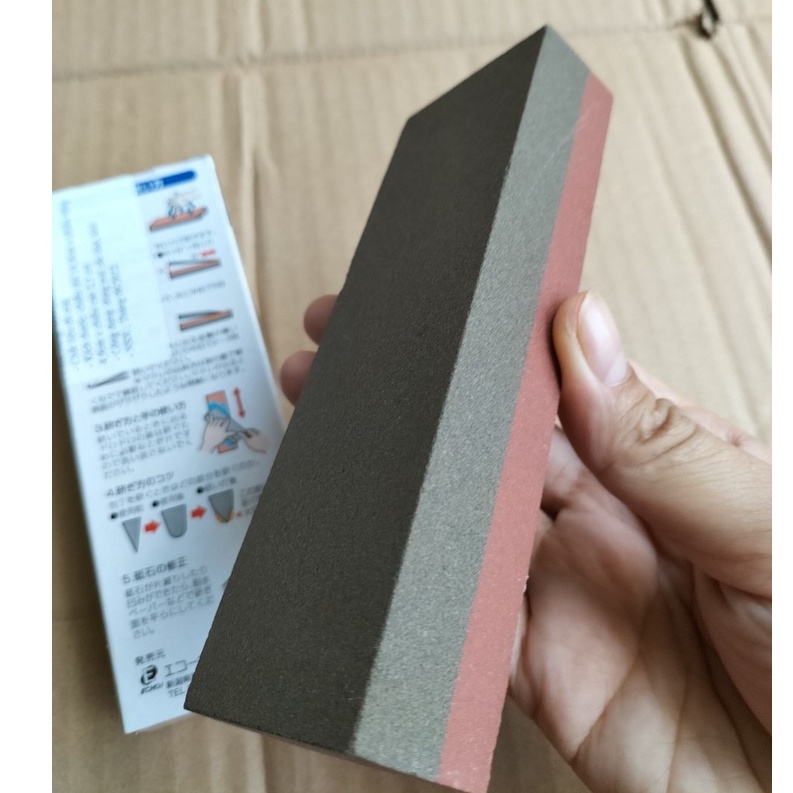 Đá mài dao, kéo hai mặt 14.9 x 4.9cm phù hợp với nhiều loại dao khác nhau Nhật Bản