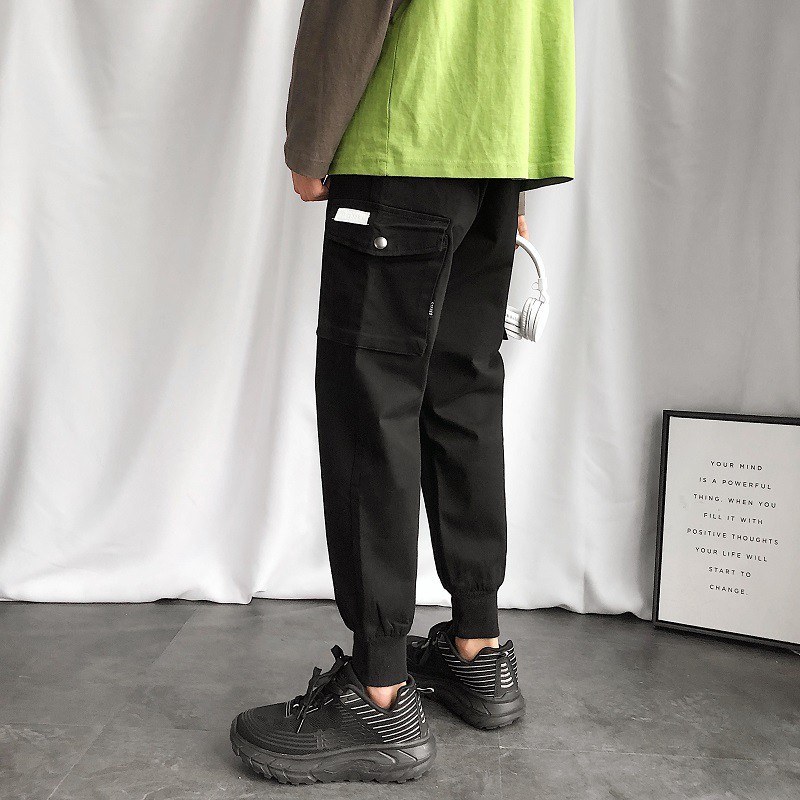 Quần Jogger Túi Hộp Jianyichao Hàn Quốc Thời Trang Cá Tính Cho Nam Size S-3XL | BigBuy360 - bigbuy360.vn
