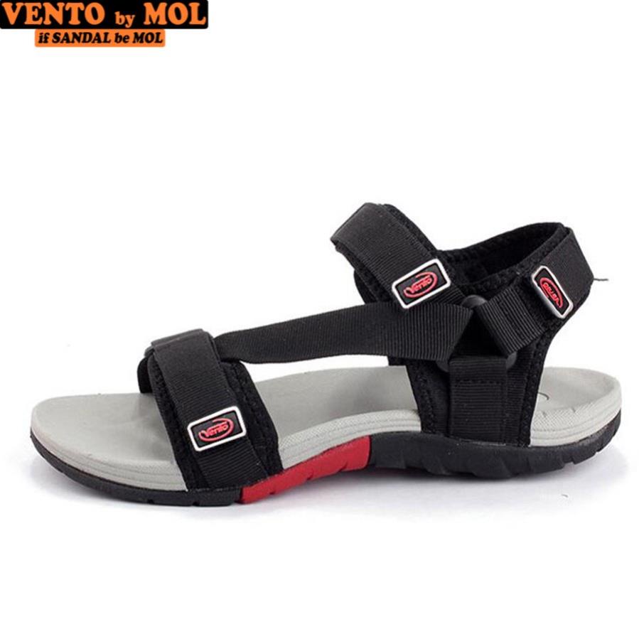 Giày sandal Vento couple nam nữ quai ngang có quai hậu cố định cho cặp đôi mang đi học đi biển du lịch NV4538B US
