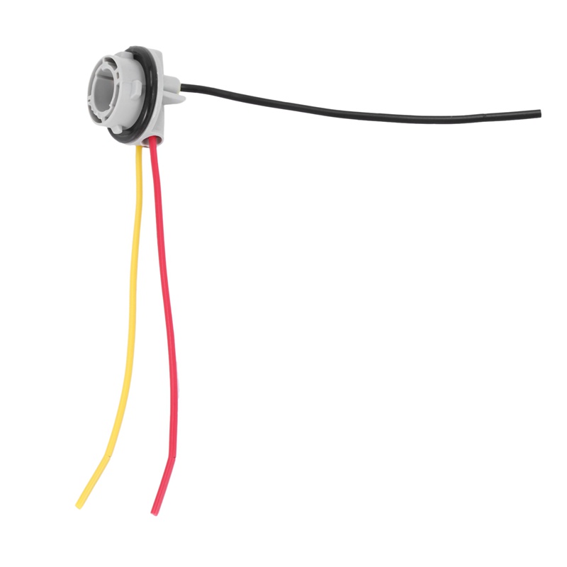 Set 2 Giá Đỡ Bóng Đèn P21 / 5W 1157 Bay15D Bằng Nhựa Chuyên Dụng Cho Xe Hơi