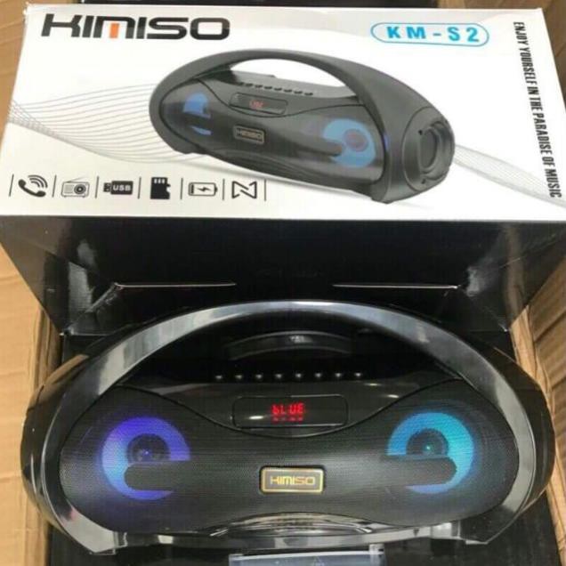 [Sẵn Hàng Giao Ngay] Loa Bluetooth KIMISO KM - S1 ,S2 (tặng kèm Mic có dây)