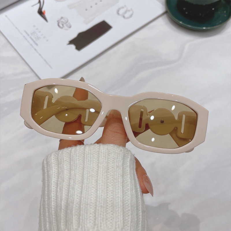 Kính Mát Chống Tia UV Gọng Vuông Nhỏ Thời Trang Mùa Hè Cho Nữ