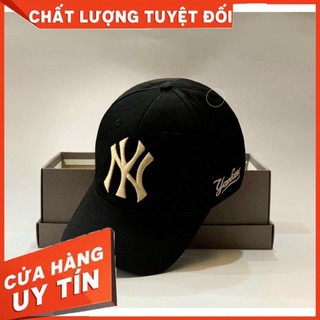 Nón kết Mũ lưỡi trai N.Y logo thêu tinh tế Free Size