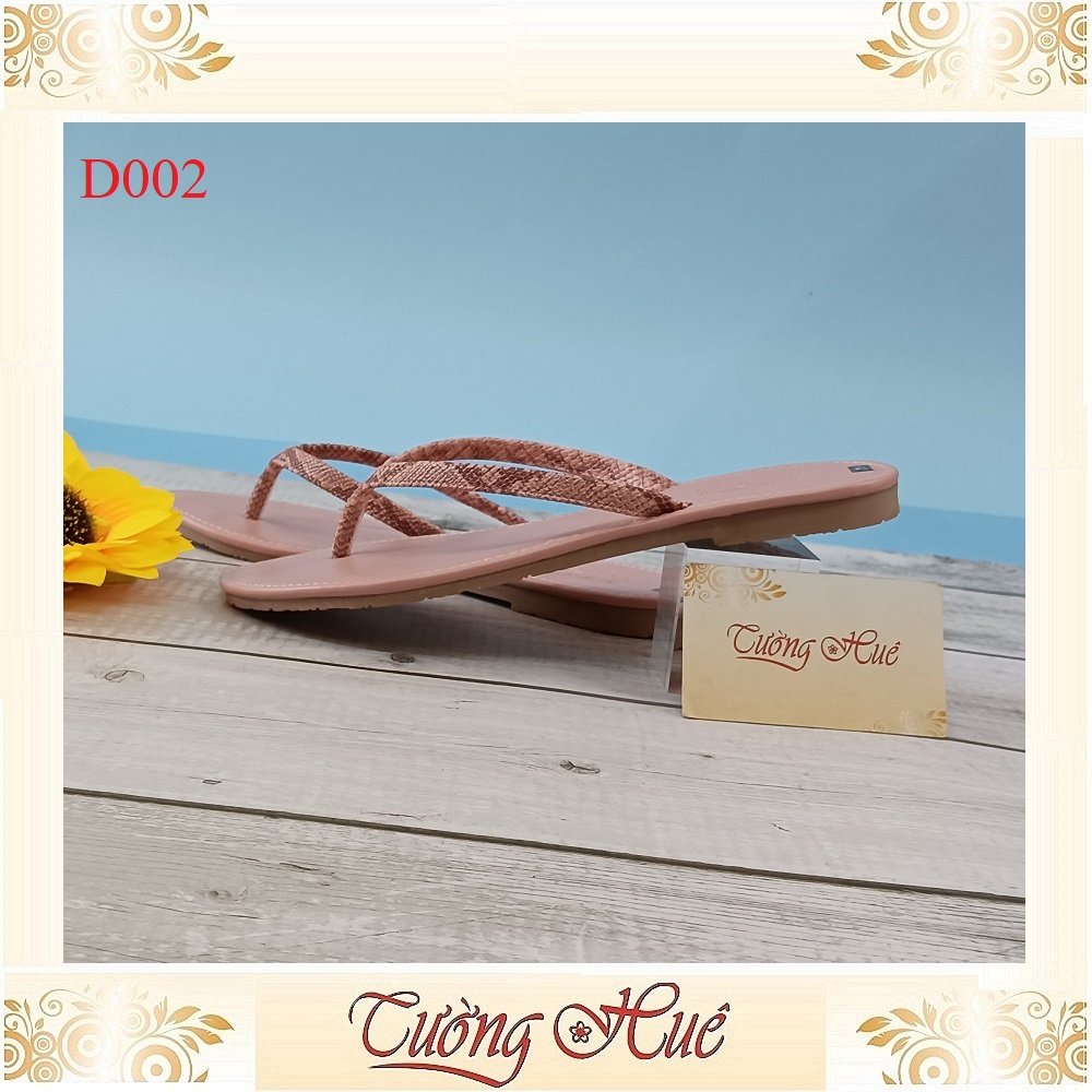 Dép Kẹp Thời Trang Nữ Đế Bệt Xinh Xắn Nhẹ Nhàng Thoải Mái