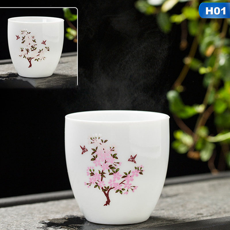 Japanese style thermochromic tea cup, sold individually