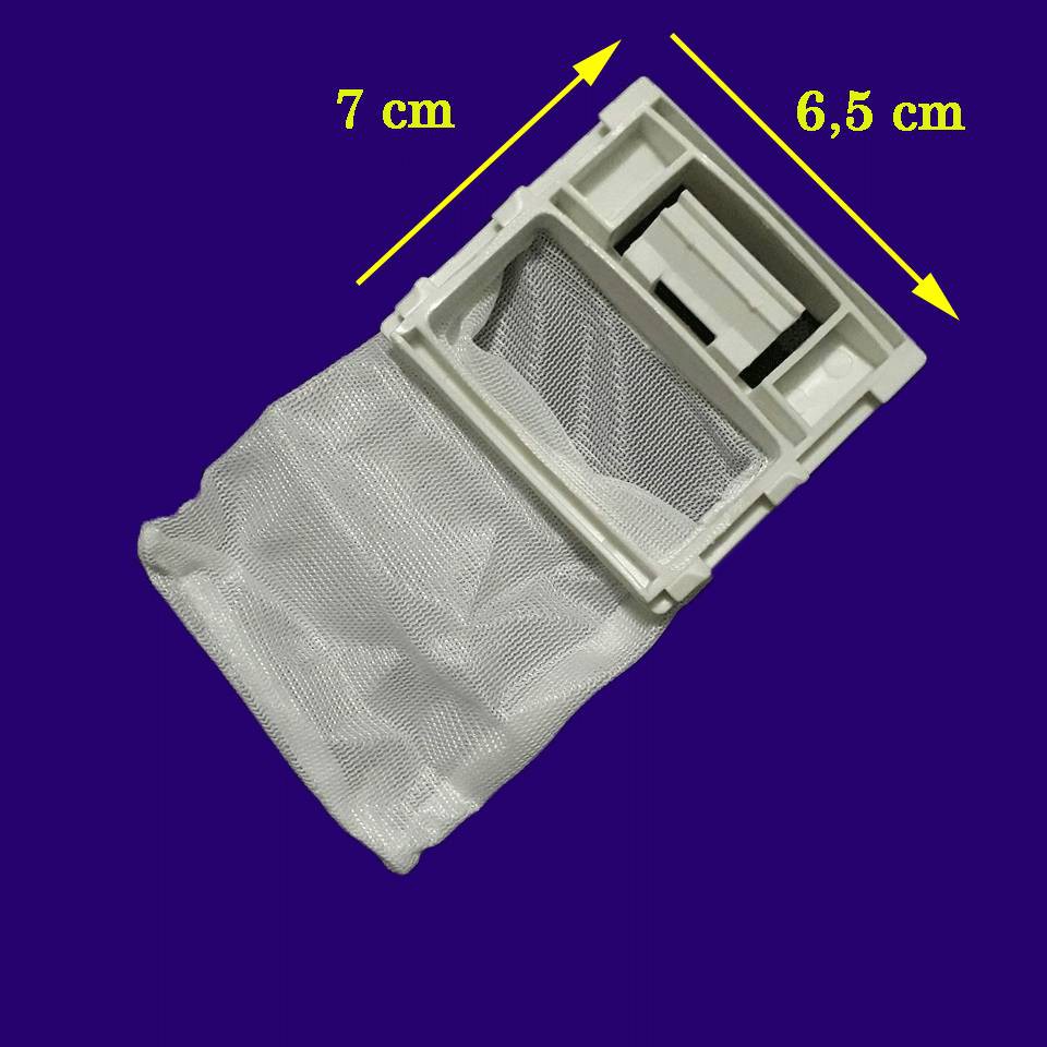 Túi lưới lọc máy giặt Toshiba vuông 7cm x 6,5cm