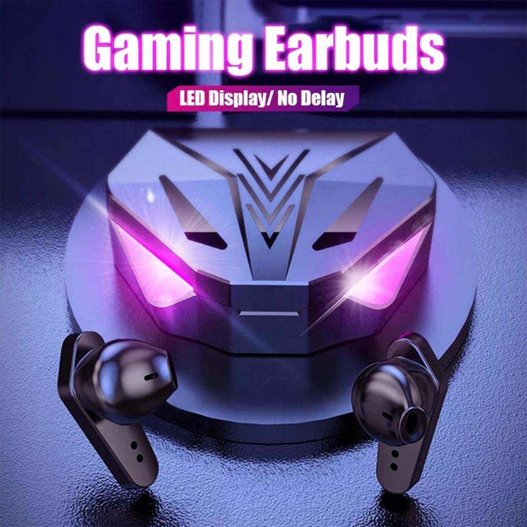 Tai Nghe Không Dây X15 BT 5.0 Có Đèn LED Thời Trang Chơi Game TWS X15 Pro