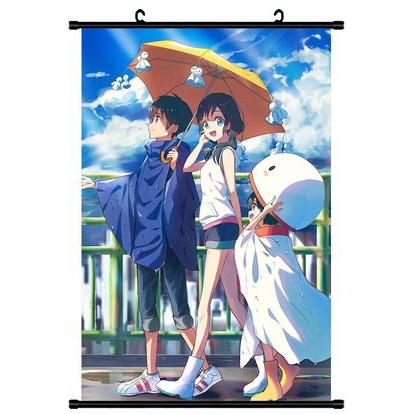 Poster vải anime Weathering with You 02 30x45 - Đứa con của thời tiết - tranh vải