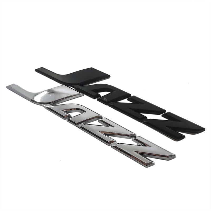 1 Miếng Dán Logo Jazz Màu Đen Bằng ABS Dùng Trang Trí Cốp Sau Xe Hơi Honda Jazz