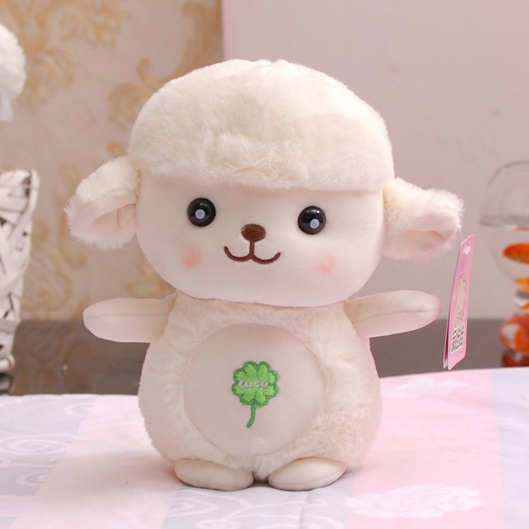 Cừu Bông Cao Cấp Size 25cm Màu Trắng