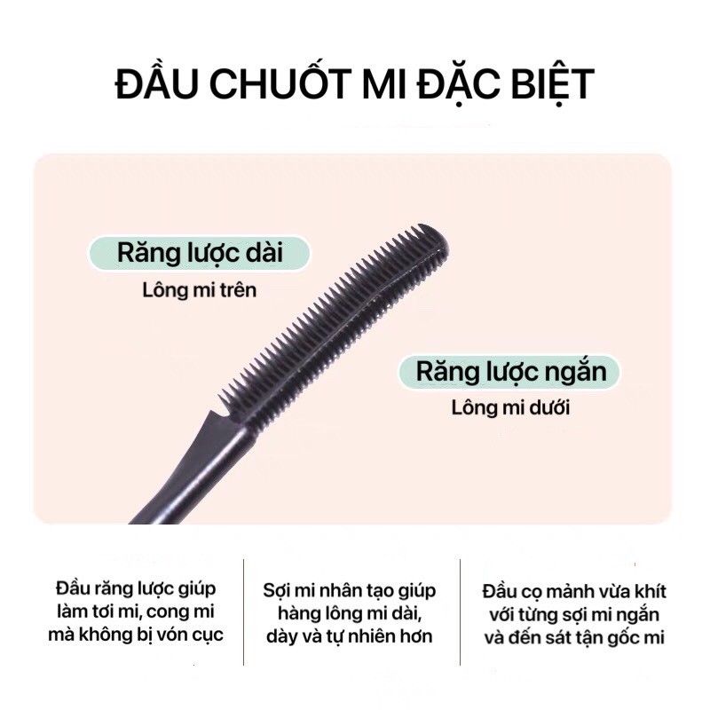 Chuốt mi GOGO TALES mascara dài mi cong mi Lingmou Dingjiao Eyelash Primer tự nhiên chống lem GT257 GOGO82