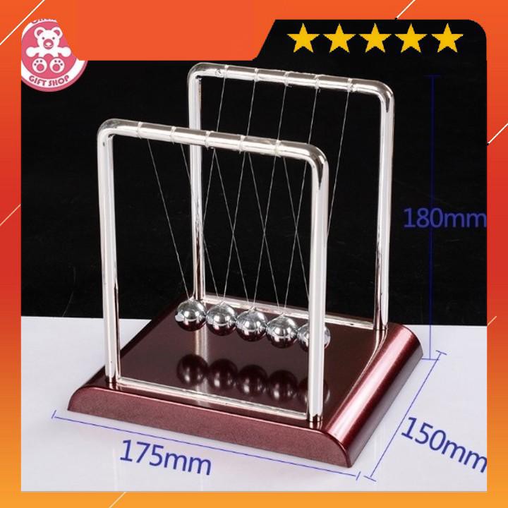 Qùa Lưu Niệm Con Lắc Newton Để Bàn - Con lắc Newton Chuyển Động Vĩnh Cửu