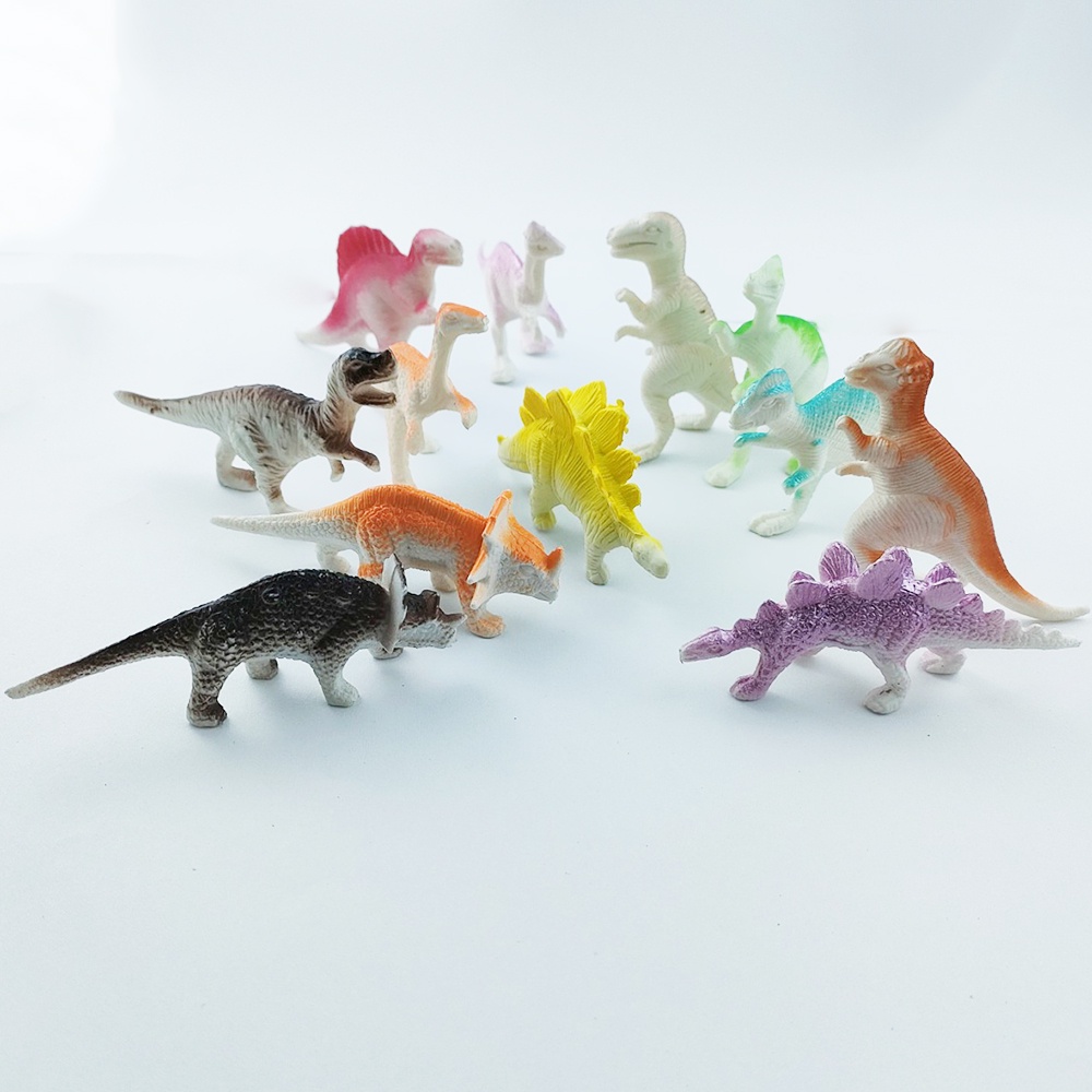 Set 73 đồ chơi mô hình động vật công viên khủng long dinosaurs Kỷ Jura cây cối hàng rào tiểu cảnh cho bé