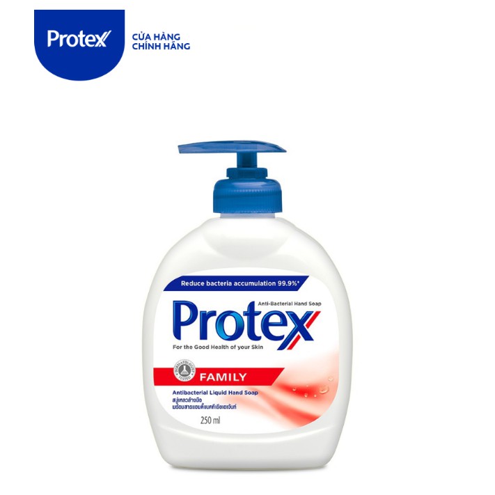 Nước rửa tay diệt khuẩn Protex Family 250ml/chai dành cho gia đình