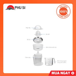 Máy vắt cam Sharp EJ-J408-WH