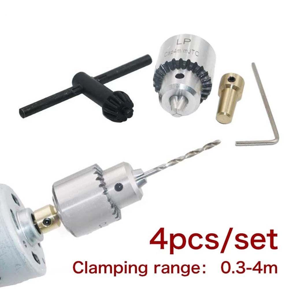 Mô Tơ Micro Mini BTLIMER 3.17mm BằNg ĐồNg Thau VớI NgàM KẹP TiệN Dụ