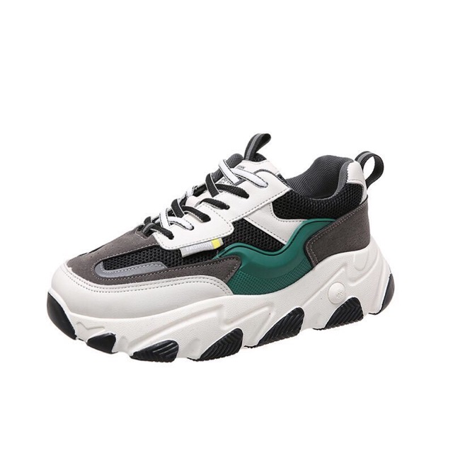 Giày Sneaker Nữ 💖FREESHIP💖 Giày Thể Thao Phối Màu- Giày Nâng Chiều Cao 3cm | BigBuy360 - bigbuy360.vn