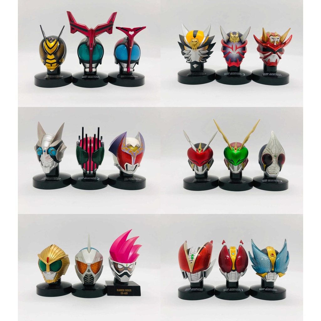 Đồ chơi mô hình Masker World Mask Rider Collection các loại - Kamen Rider Siêu nhân mặt nạ.