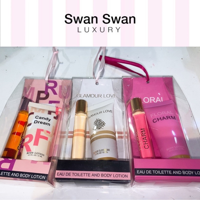 Set Nước Hoa Lăn Và Dưỡng Thể Thơm Nồng Nàn 30ml